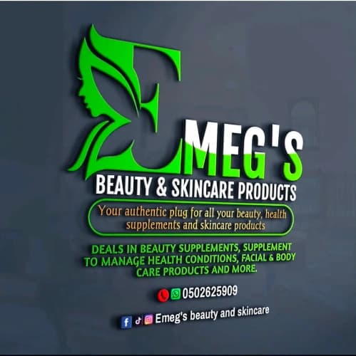 Emeg's Beauty & Skincare Products logo
